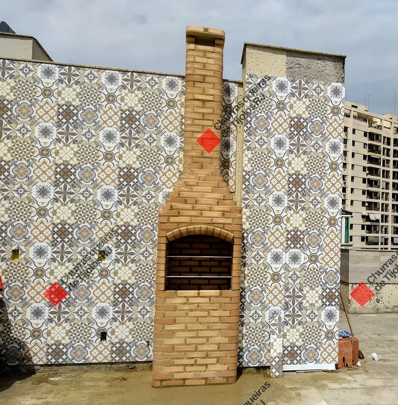 Churrasqueira de 80x60x320 Cor Palha